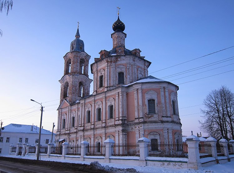 Воскресенская церковь города Нерехты., Нерехта