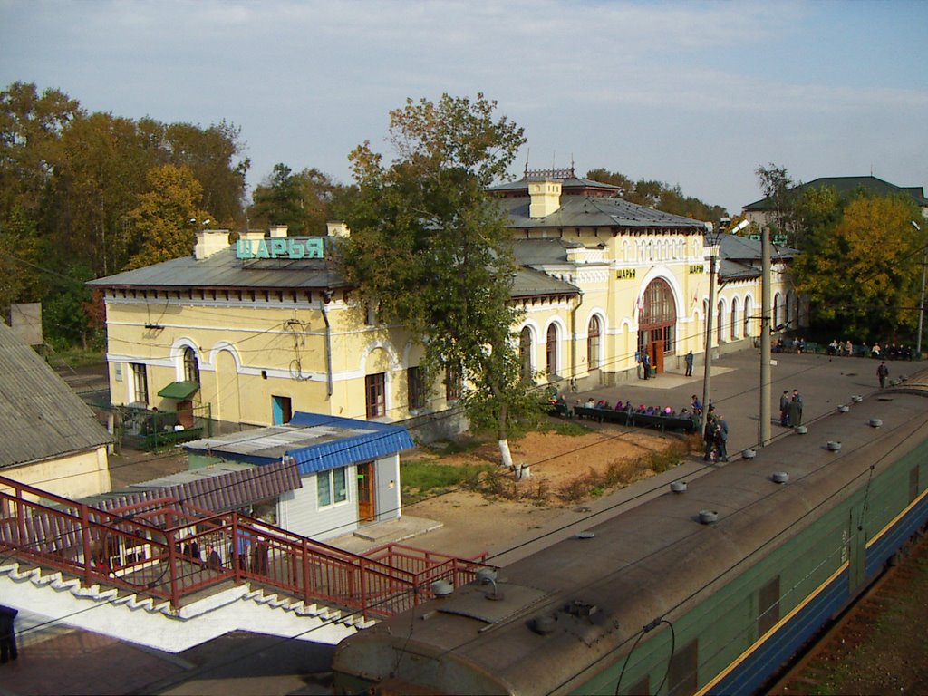Railroad station in Sharya, Шарья