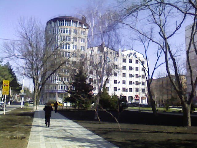 La calle de Krimskaya, Анапа