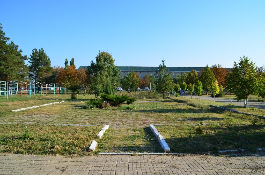 Площадка в школе, Афипский
