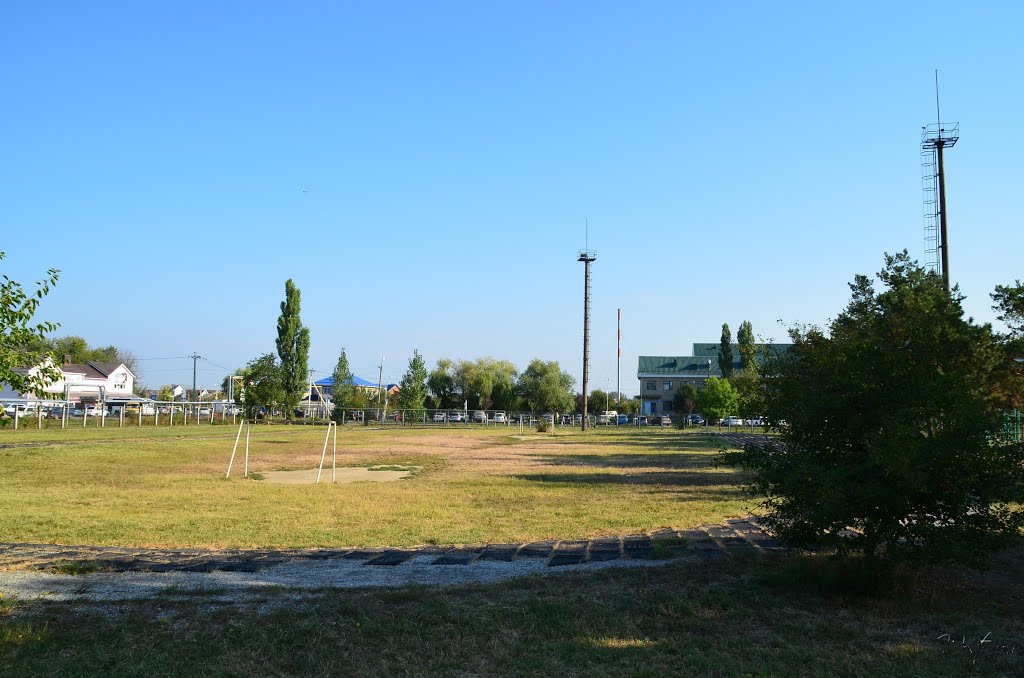Футбольное поле в школе, Афипский