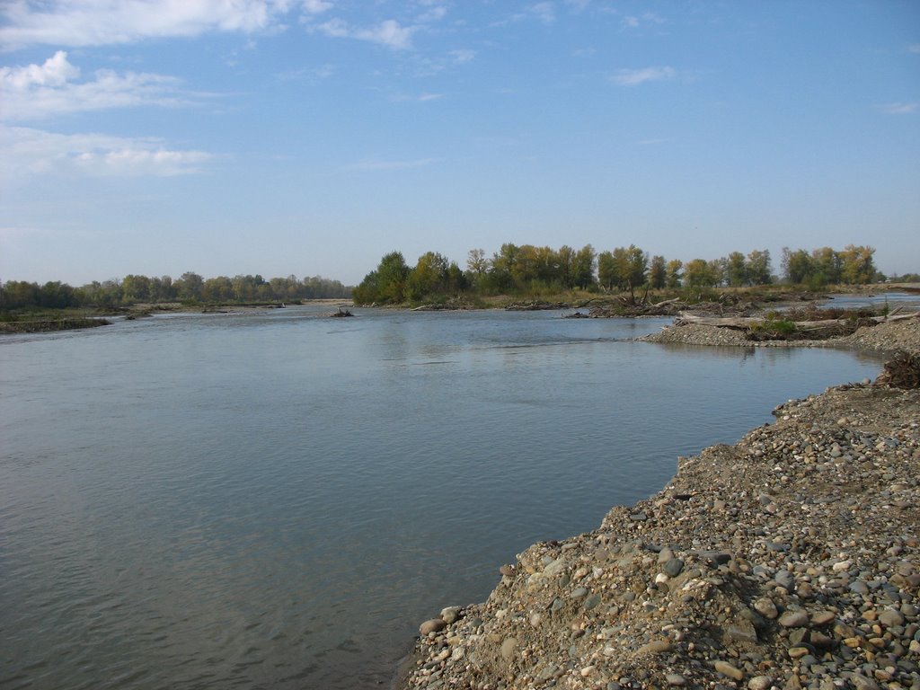 река Белая, 21.10.2006., Белореченск