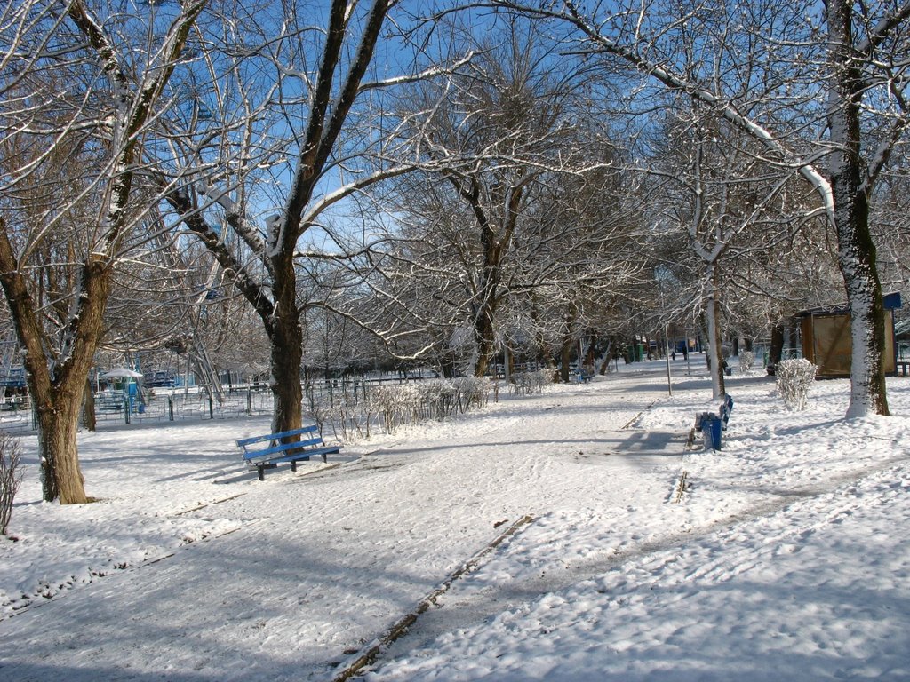 Гор-парк зимой, 29.01.2007., Белореченск