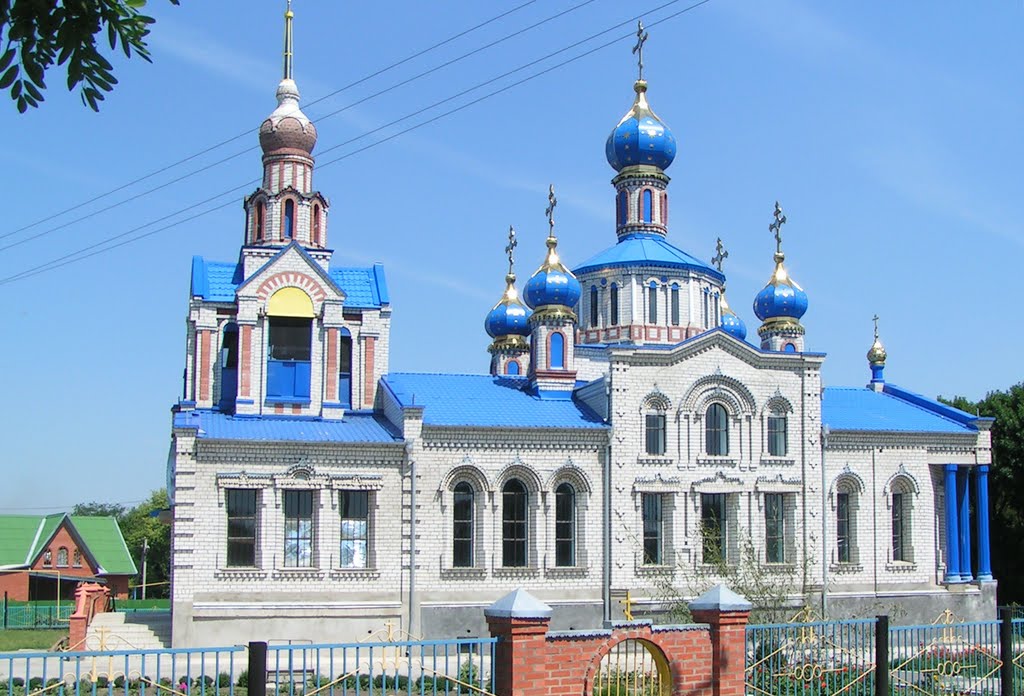 Церковь в станице Кисляковская. - The Orthodox Church., Калинино