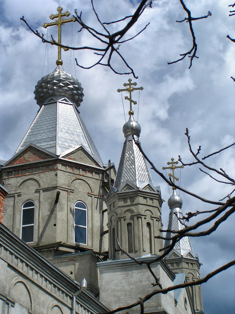 Покровский храм в станице Брюховецкая. 2007. - Orthodox church., Калинино