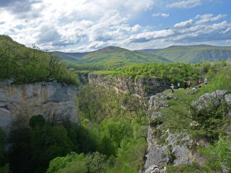 Ущелье Мешоко., Каменномостский