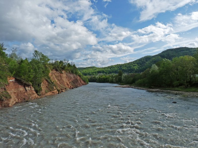 Река Белая., Каменномостский