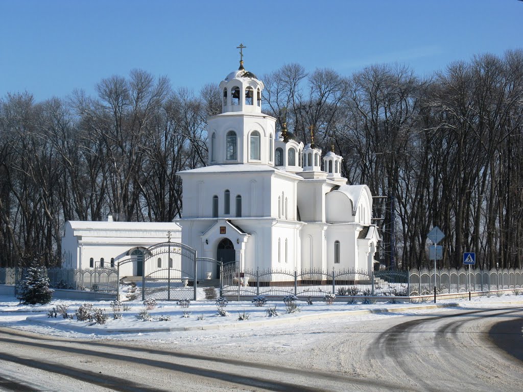 Храм в Кореновске. янв. 2013, Кореновск