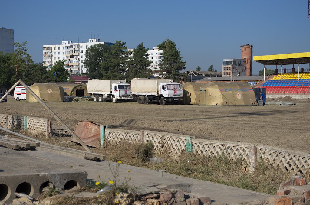 Штаб МЧС. После потопа 2012, Крымск
