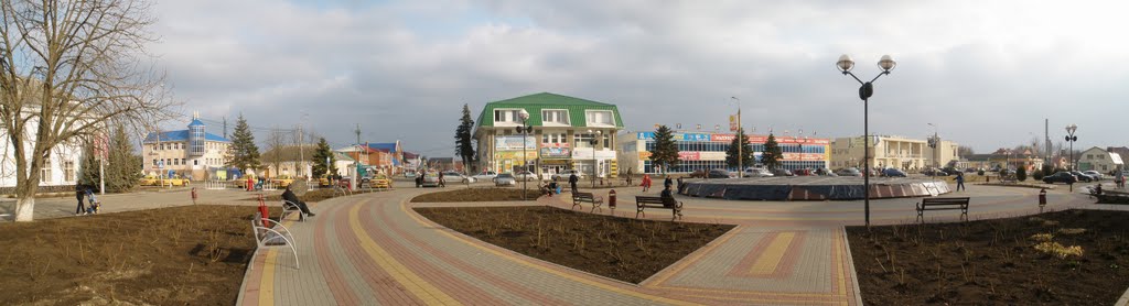 Кущёвская - центр 30 марта 2011 г., Кущевская