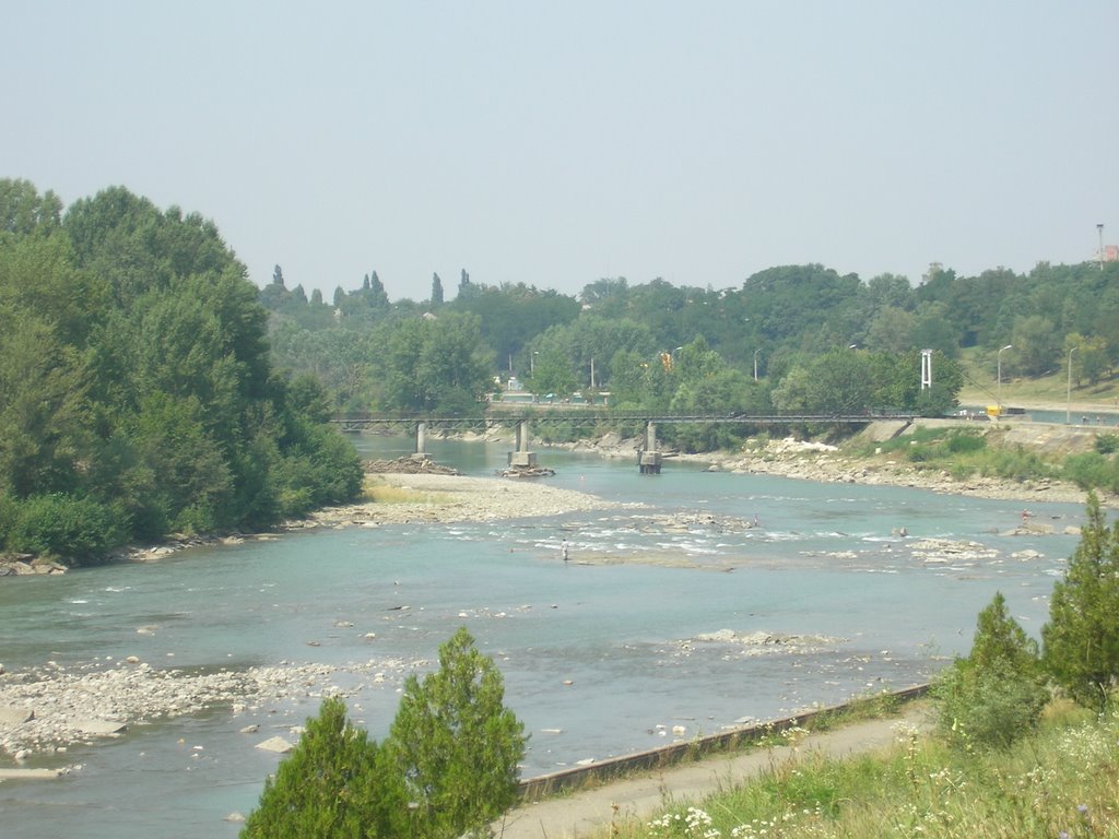 Belaya near Central Park, Майкоп