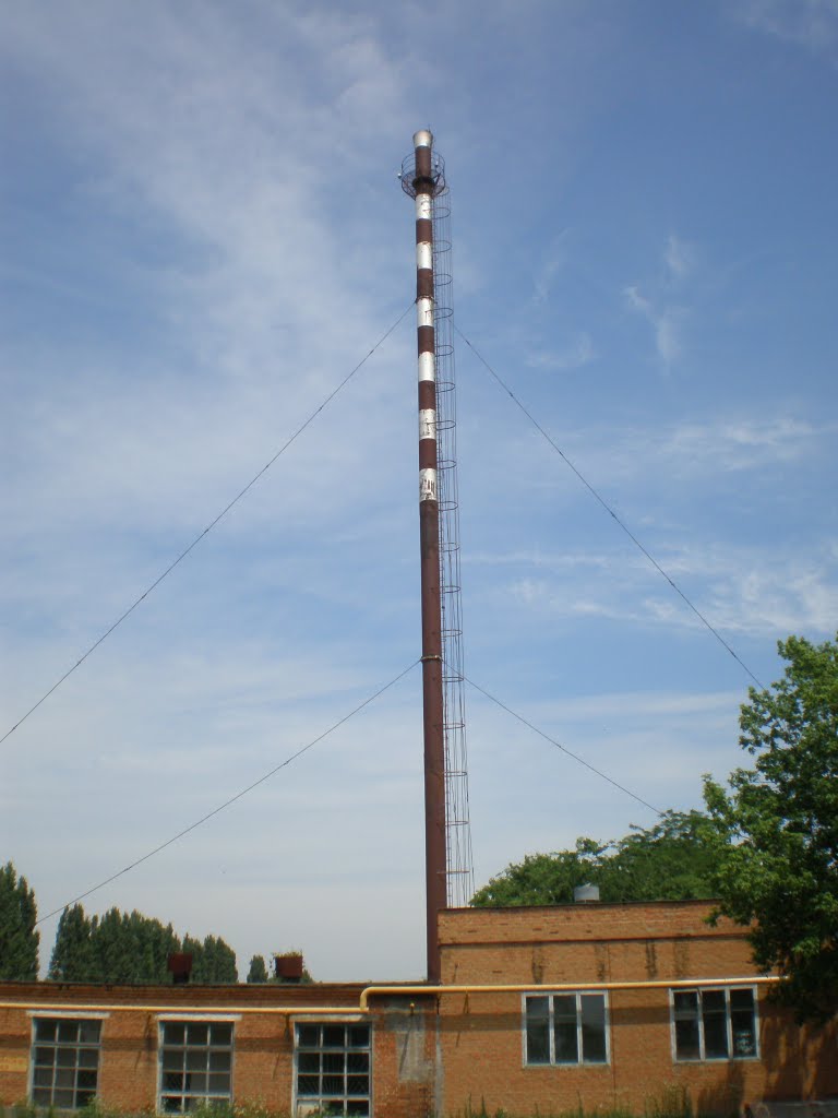 Труба с символом зверосовхоза, Тбилисская