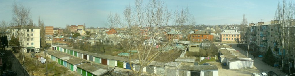 Panorama iz okna, Темрюк