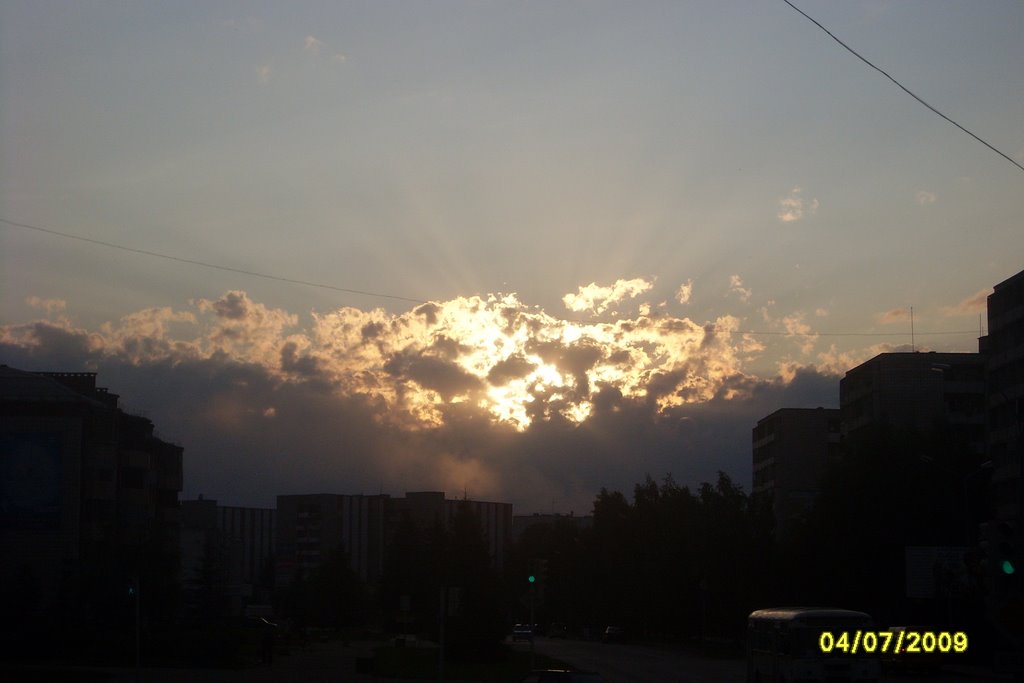 Закат над Зеленогорском, Зеленогорск