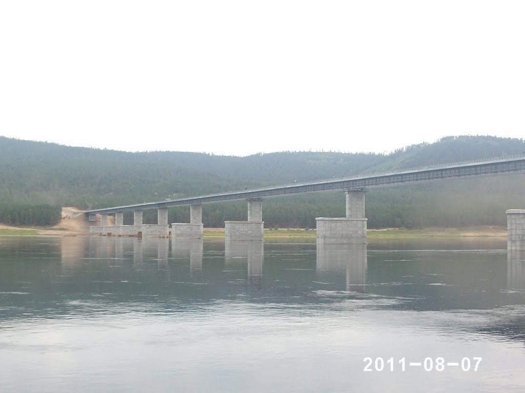 мост через Ангару 310км, Абакан