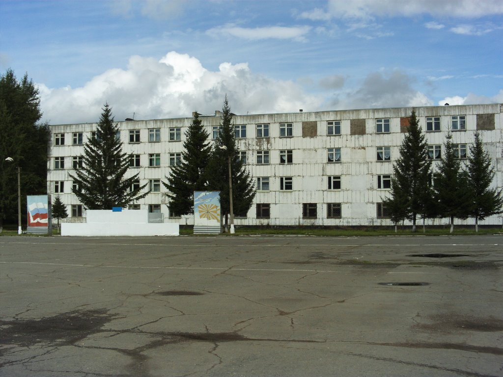Наша казарма(вид с плаца), Ачинск