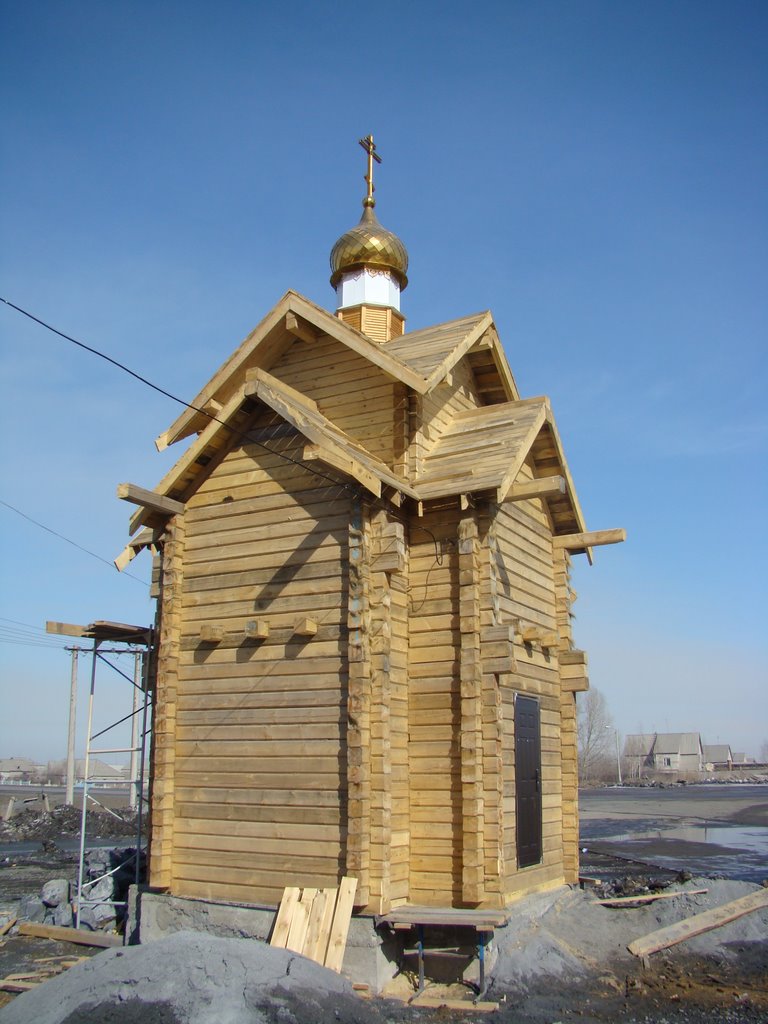 Chapel on the Moscow line., Ачинск