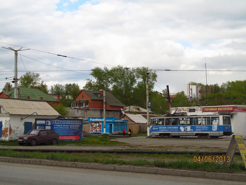 Tram ring, Ачинск