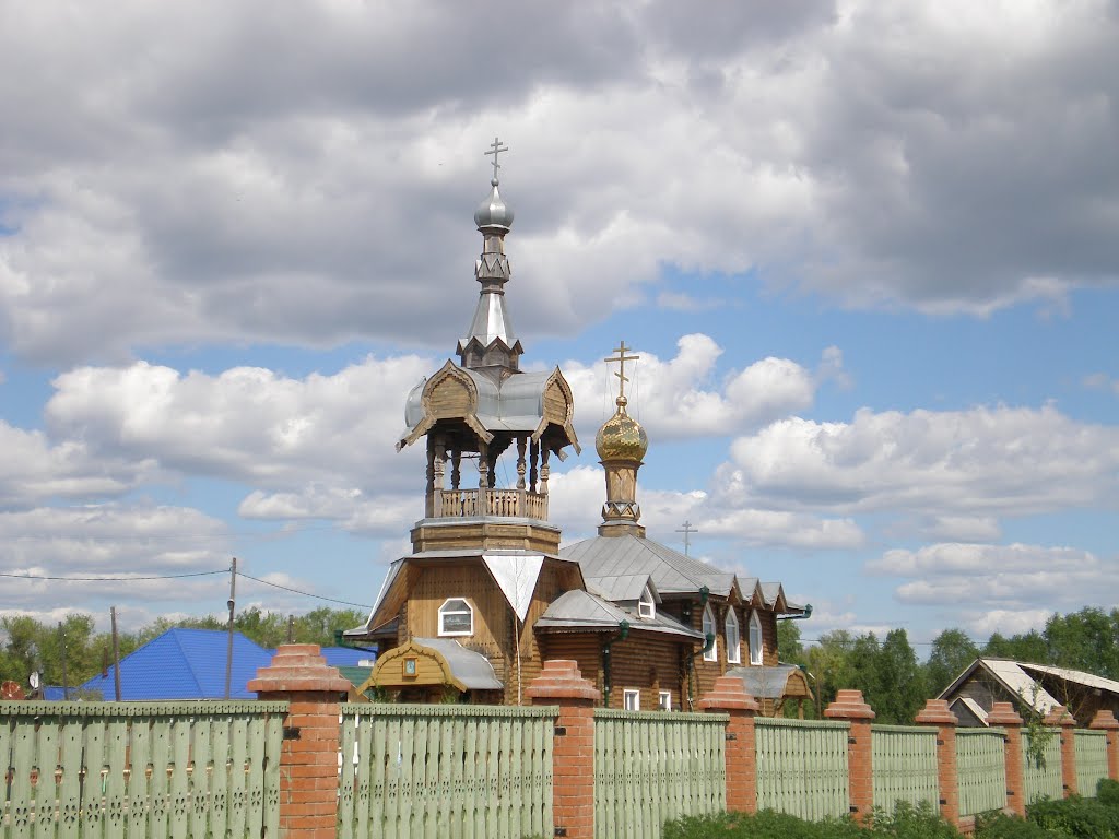 Свято-Духовский храм в Курагино, Белый Яр
