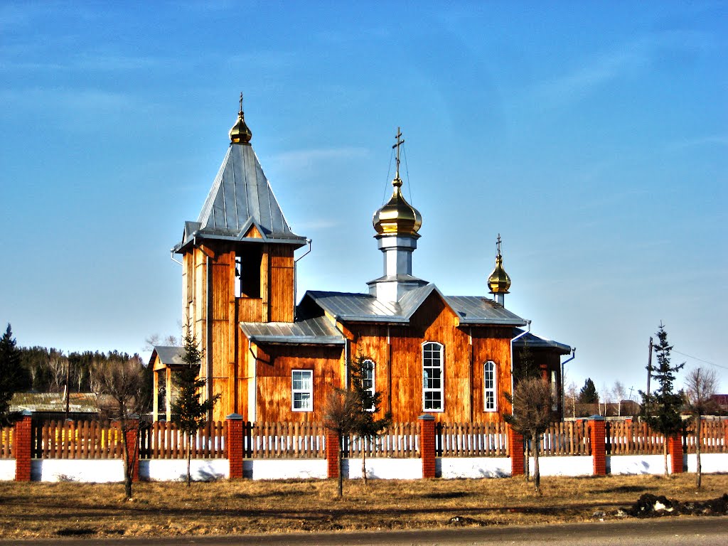 Церковь, село Ермаковское, Ермаковское