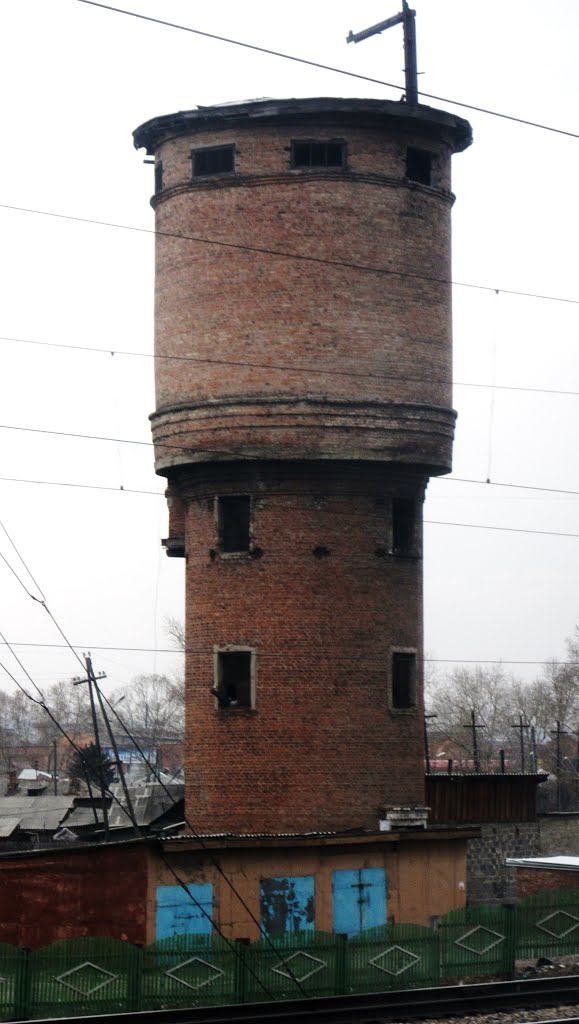 Водонапорная башня, Канск, 11.04.2014, Канск