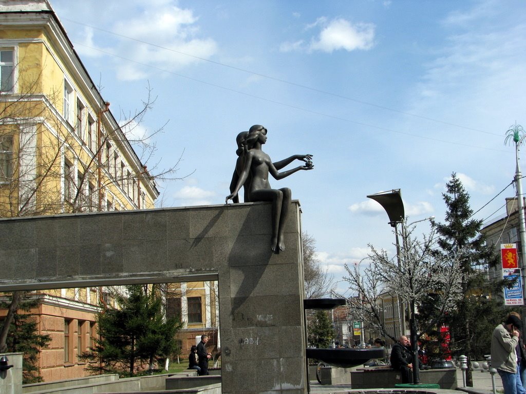 ул.Мира весна 2008, Красноярск