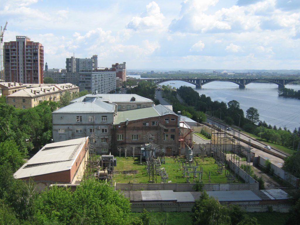 Electric substation, Красноярск