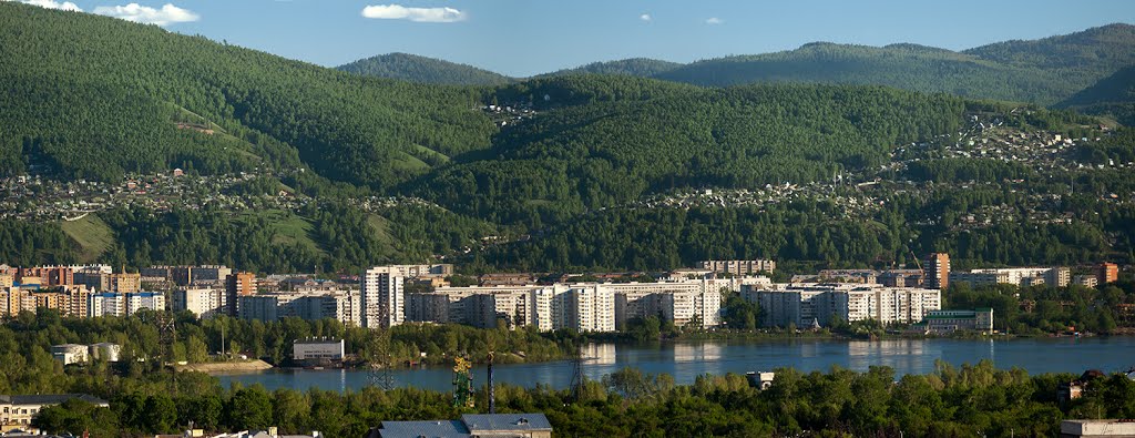 Сопки панорама, Красноярск