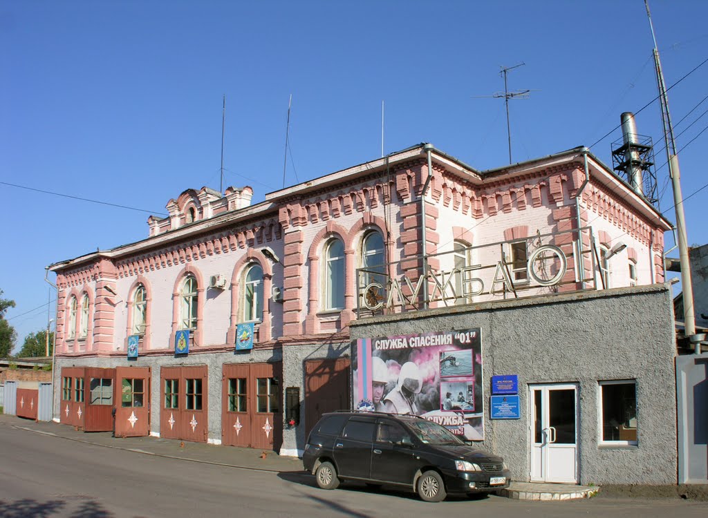 Former house of a voluntary fire society, Минусинск