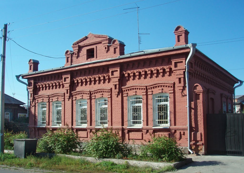 House on Podsinskaya street #71, Минусинск