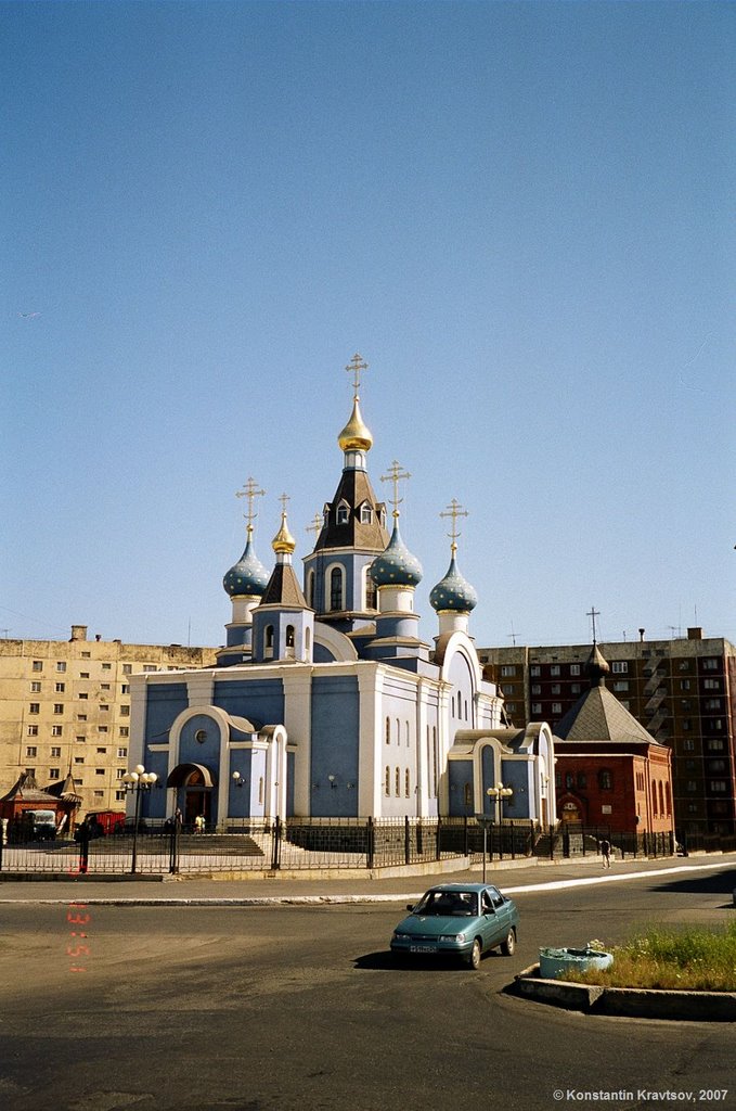 The Church. Pushkina street, Norilsk, 14 July 2001, Норильск