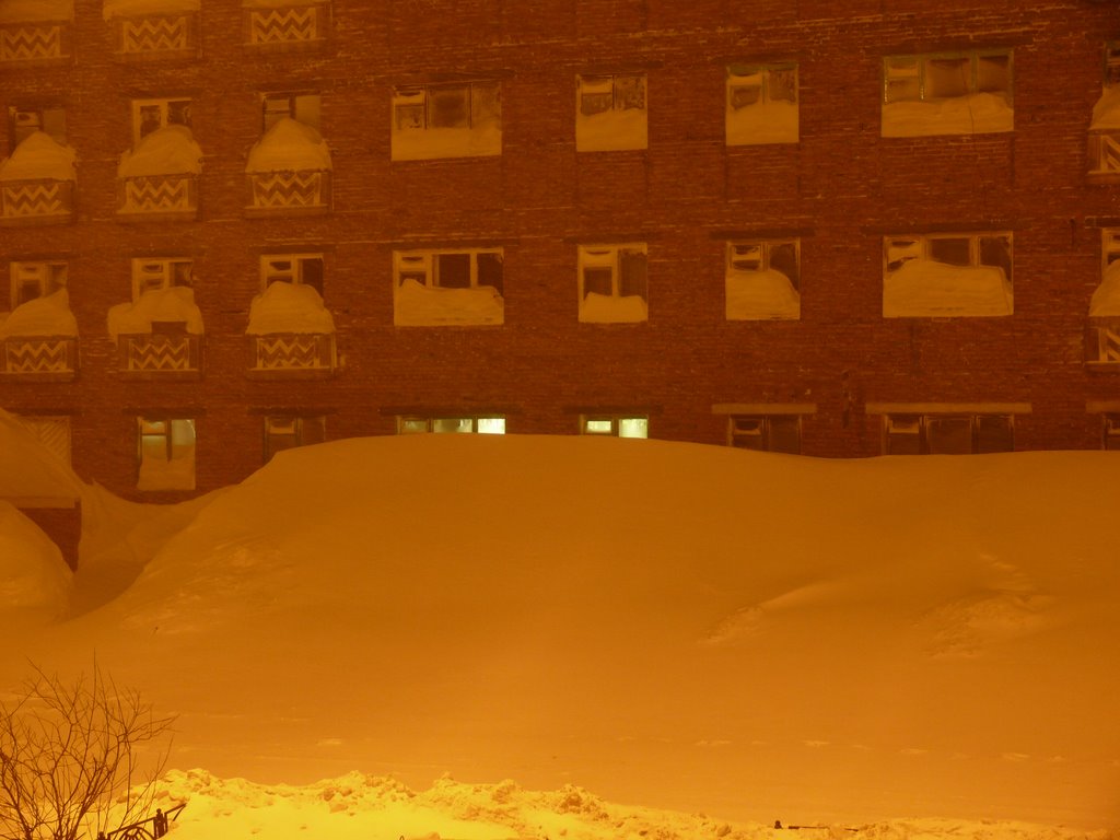 Норильск, февраль 2008. Черная метель, Норильск