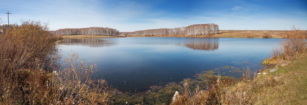 Озеро в Уяре, осень 2011, Уяр