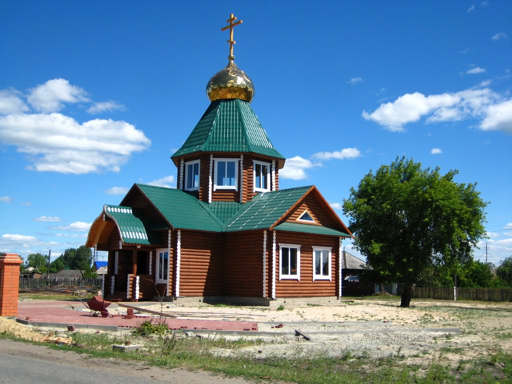 Станция Кособродск (поселок Красный Октябрь), церковь, Глядянское