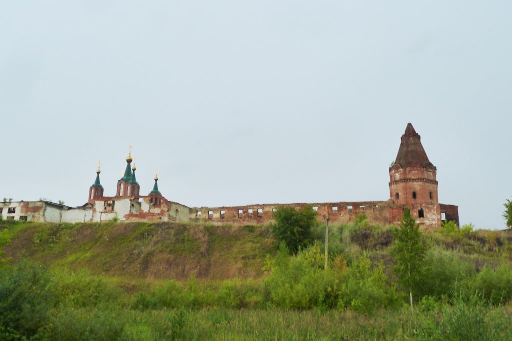 Далматово. Свято-Успенский мужской монастырь. Сторожевая башня., Далматово