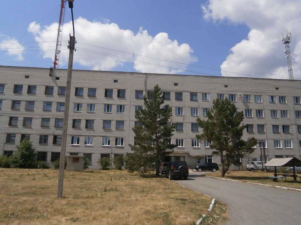 Кетовская больница (вид сзади), Кетово