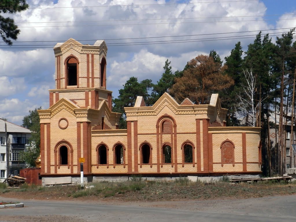 Церковь в Кетово почти достроена, Кетово