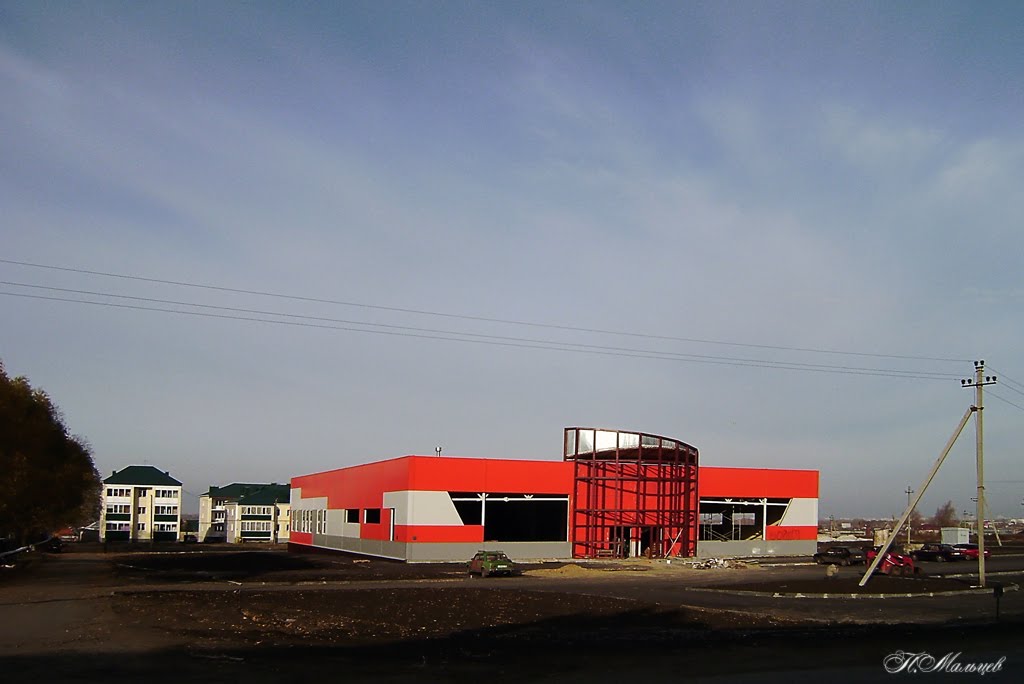 строительство торгового центра в Кетово, Кетово