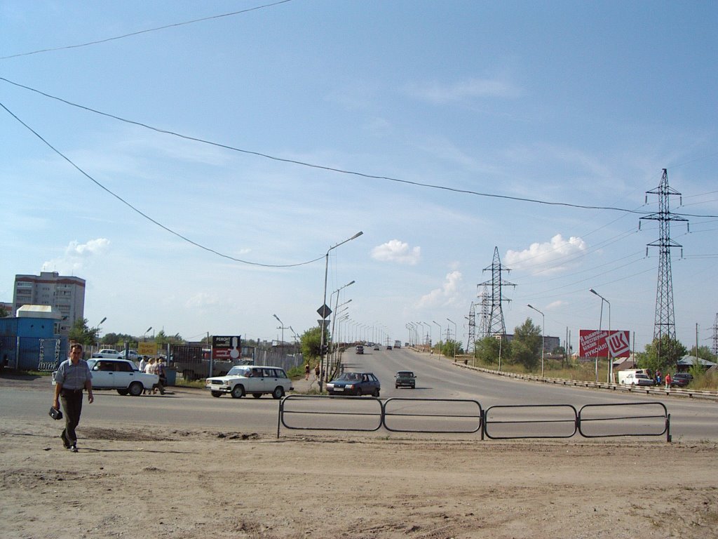 2003 Курган. Путепровод на ул Бурова-Петрова / Kurgan. Overpass at Burov-Petrov st., Курган