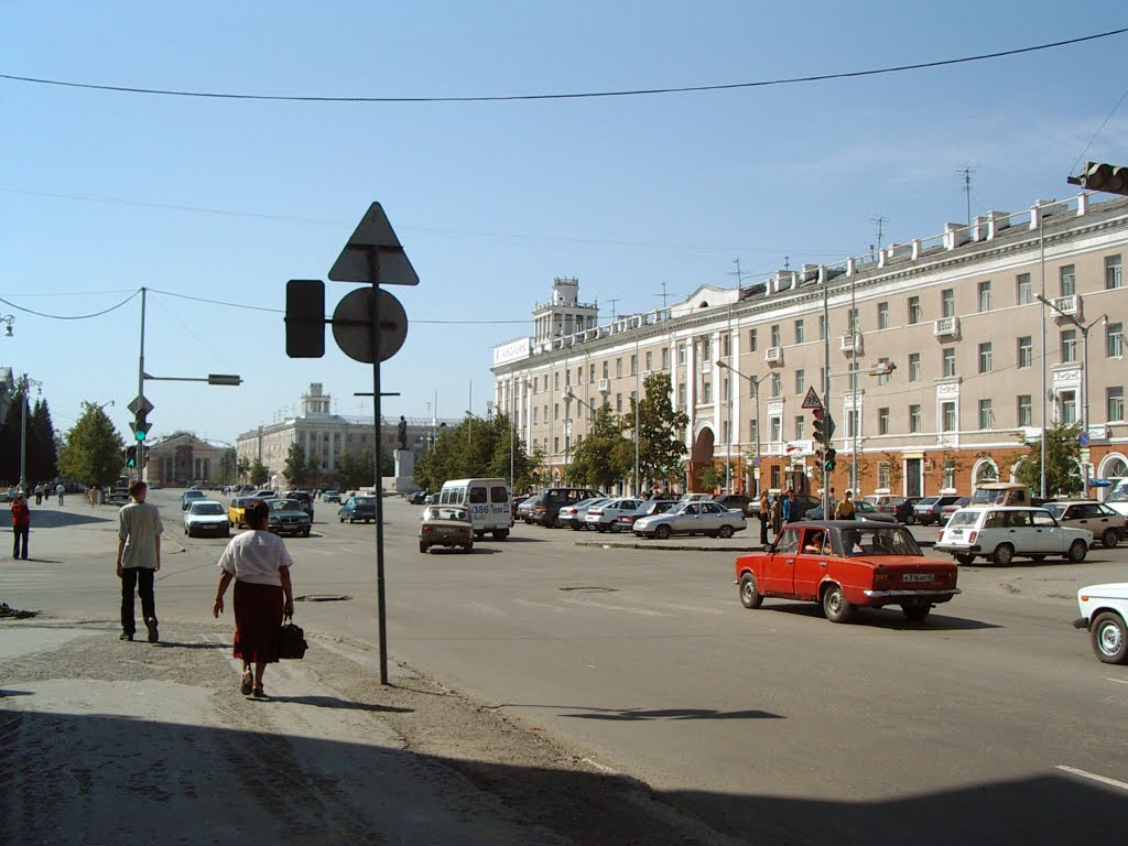 2003 Курган. Площадь Ленина / Kurgan. Lenin Square, Курган