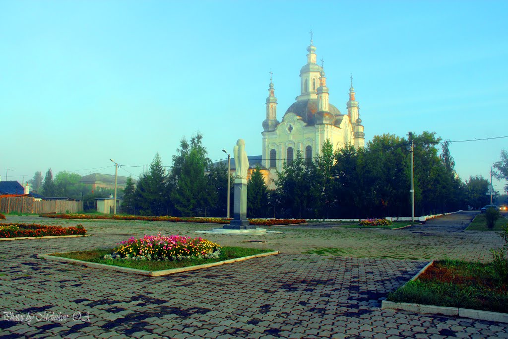 Утро лето г.Шадринск Спасо-Преображенский собор  2012г, Шадринск