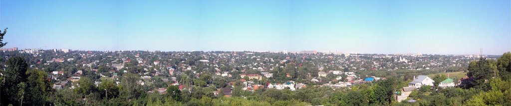 Kur river valley panorama, Курск