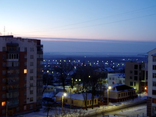 Zelenko Street at Sunrise, Курск