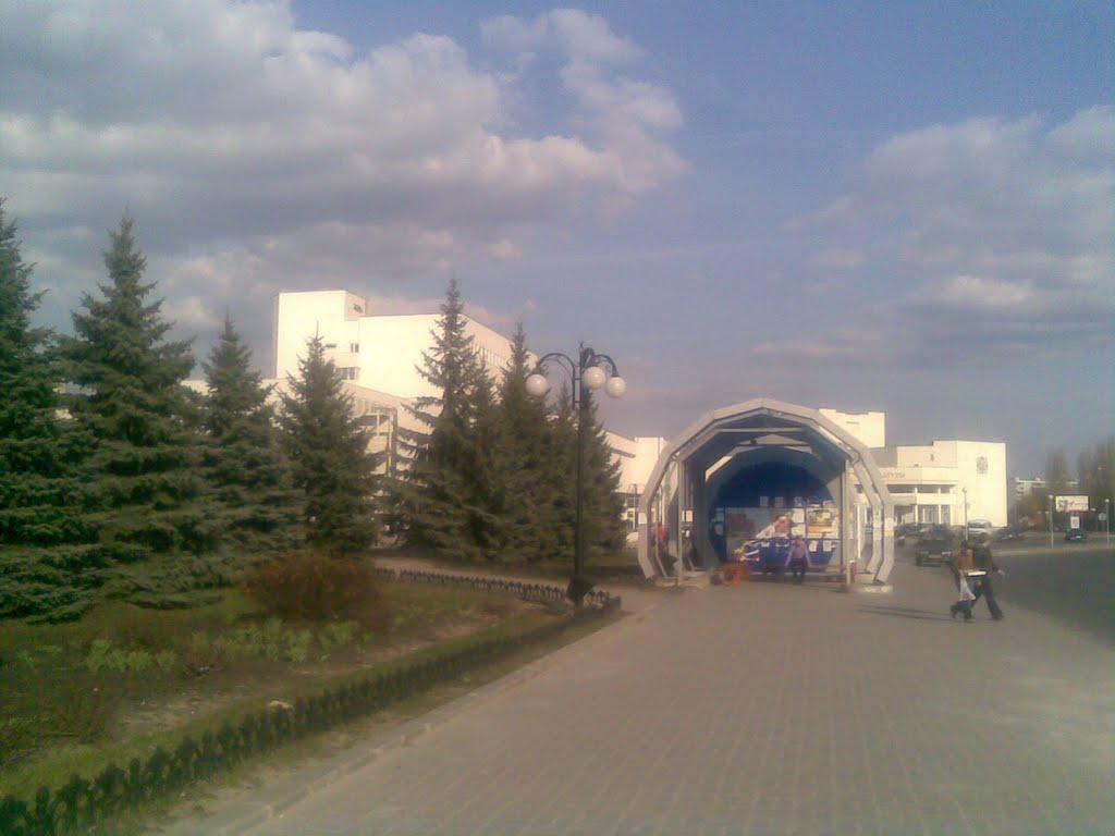 площадь И.В. Курчатова - остановка, Курчатов