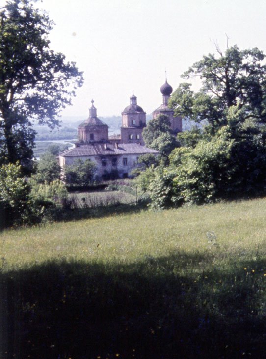 Inside monastery park, Рыльск