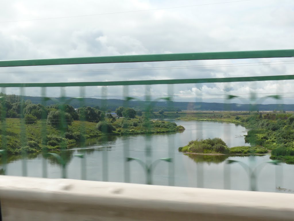 Вид с моста,на р.Дон, Задонск