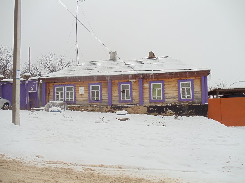 В этом доме жила Мария Матвеевна Фролова, Задонск