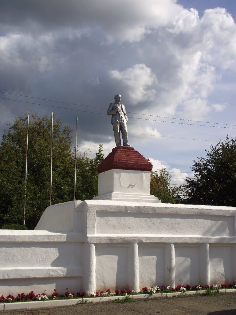 Памятник Ленину, Лебедянь