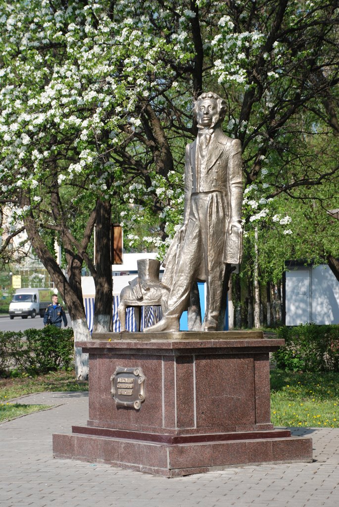 Липецк — памятник А.С. Пушкину, Липецк