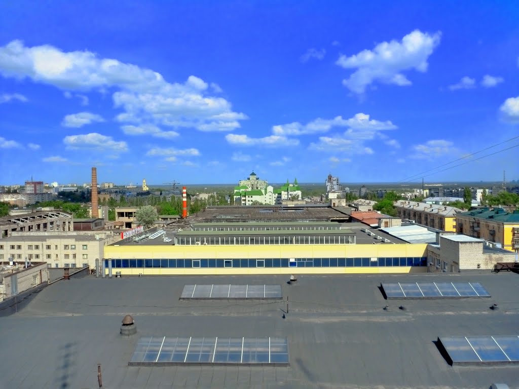 Вид на город из офиса Липецкой Радиогруппы, Липецк